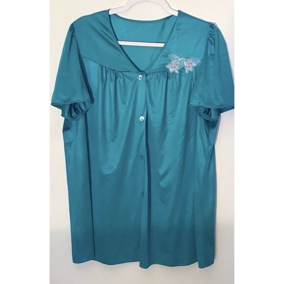 Vintage like grandma’s - 2 pc top and bottom - feels like silk - Large or XL - Picture 1 of 8